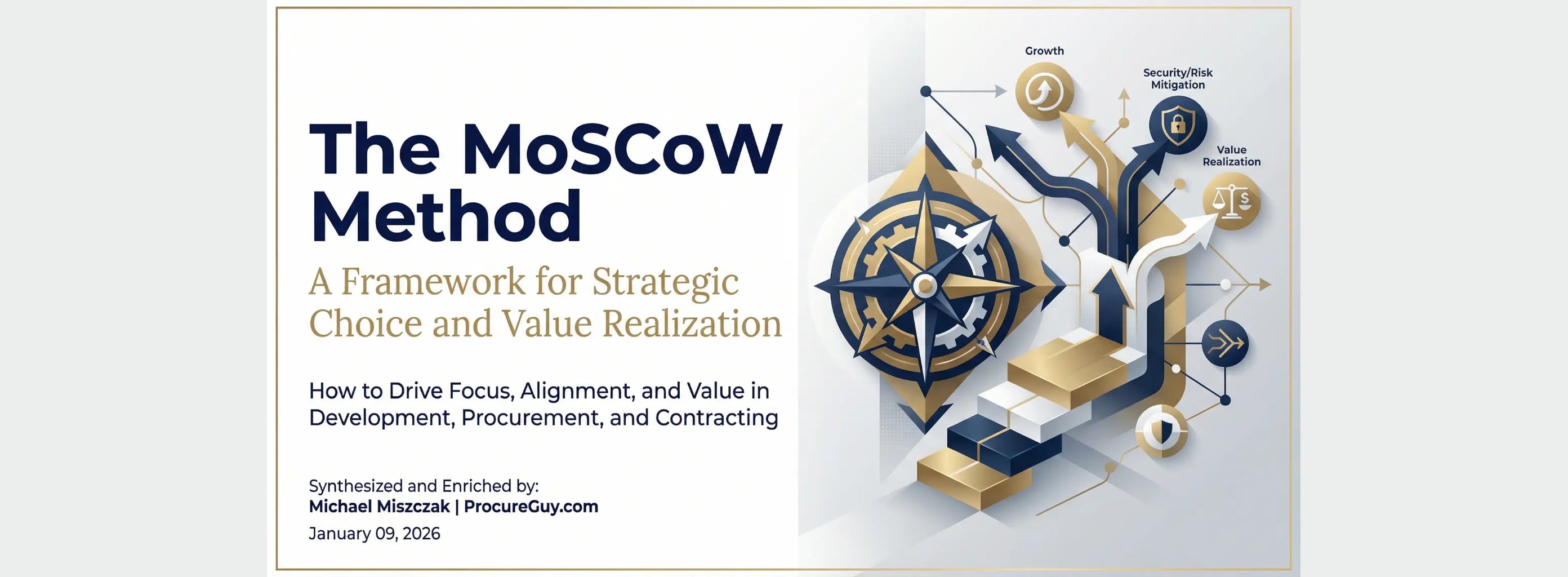 The MoSCoW Method — A Framework for Strategic Choice and Value Realization